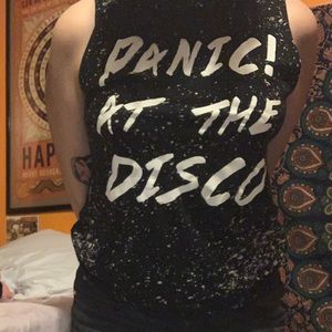 Panic! At The Disco Paint Splatter Tank Top